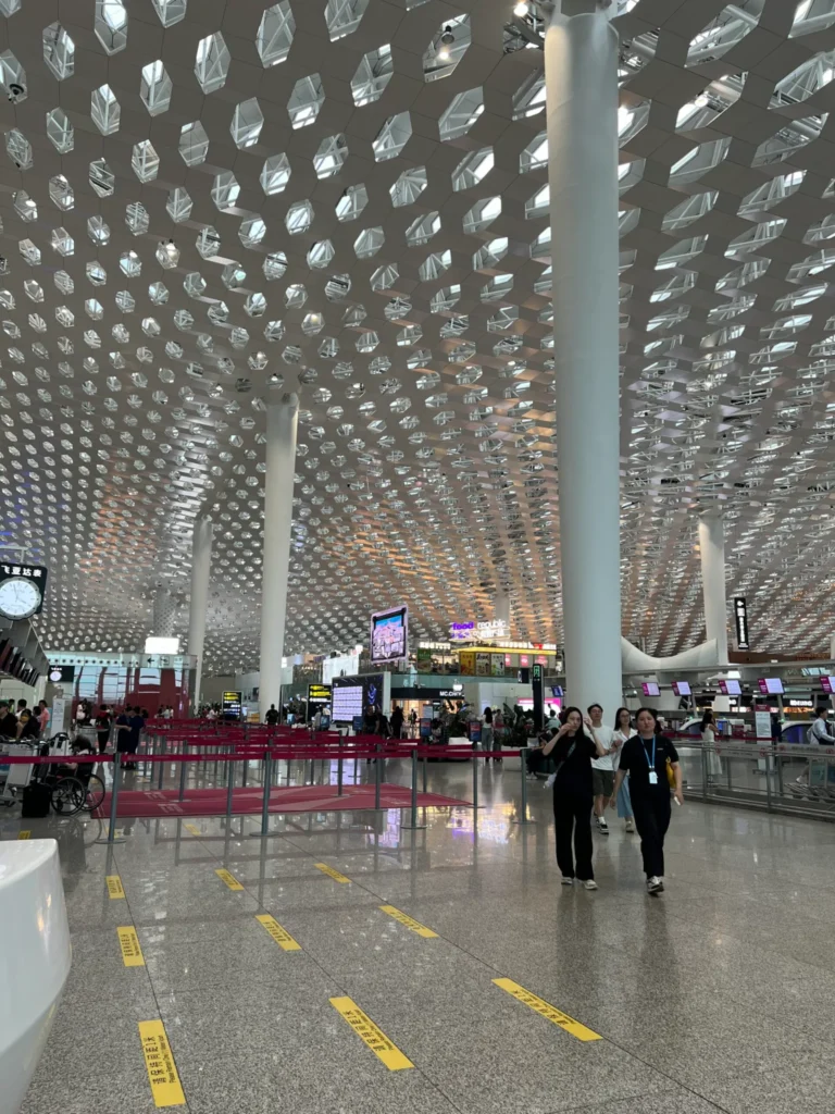 Terminal del aeropuerto internacional de Shenzhen Bao'an